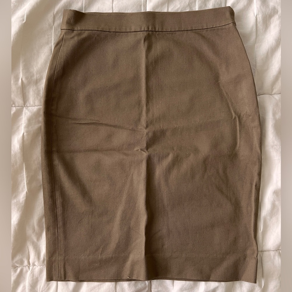 *LAST CHANCE* Ralph Lauren Blue Label khaki pencil skirt